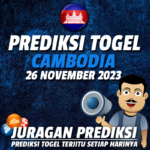 prediksi togel cambodia 26 november 2023