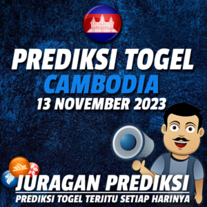 prediksi togel cambodia 13 november 2023